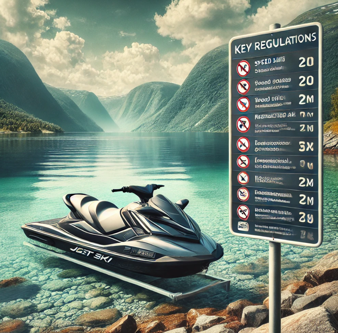 regler vannscooter Norge 2024 alkohol båtlappen vannscooterlappen lappen